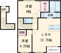 LUCASAⅡの間取り画像