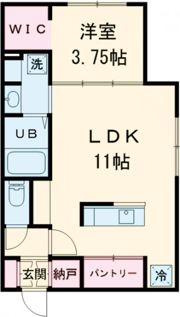 norfino Couleur（ノルフィーノクルール）の間取り画像