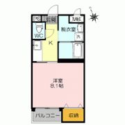 三記マンション内町の間取り画像