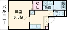 福生市牛浜アパートの間取り画像