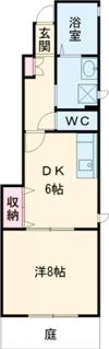 サン アステールB棟の間取り画像