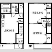 MAISONETTE LAND 栄 Bの間取り画像