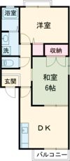 ネクサス小雑賀Ⅱの間取り画像