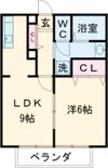 ガーデンハウス清和 E棟の間取り画像