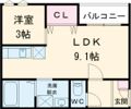 REGALESTフロンティアⅢの間取り画像