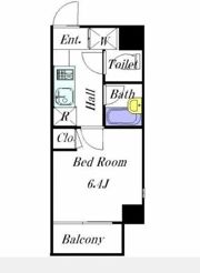 ヴェルト新宿夏目坂の間取り画像