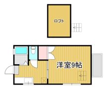 エクセル A棟の間取り画像