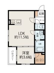 グランソレイユ篠崎の間取り画像