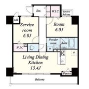 ハナミズキ福島の間取り画像