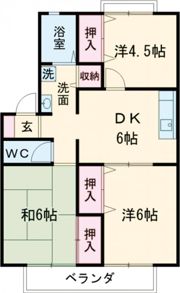 セジュール・ケイの間取り画像