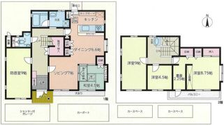 淵野辺本町1丁目貸家の間取り画像