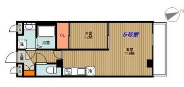 ネクサス広白石の間取り画像