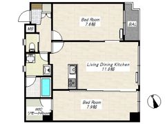 グリーンスクエアみそのの間取り画像