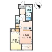 オプレント芳賀の間取り画像