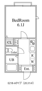 ムメ高柳の間取り画像