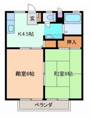 ボヌール秀夏の間取り画像