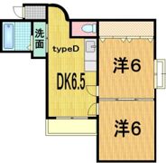 第19長栄サウスヴィラ桂川の間取り画像