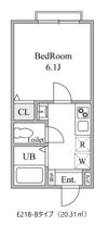 ムメ高柳の間取り画像