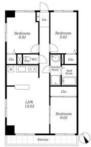 プレエステート長田の間取り画像