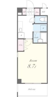 グランドゥール高師浜の間取り画像