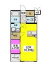 レジデンシャルジェム井尻駅の間取り画像