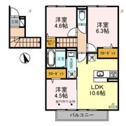 T-roomの間取り画像