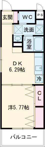 F+style上田2号館の間取り画像