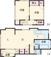 加藤貸家の間取り画像