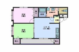 サンリア Bの間取り画像