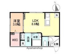 Calmport Nの間取り画像