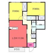 サンクオーレBの間取り画像