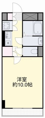 シティガーデンオオヤマの間取り画像