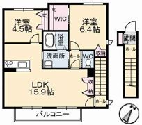 アッヴェニーレ C棟の間取り画像