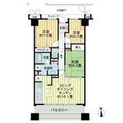 サーパス滑石第2の間取り画像