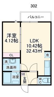 GRADUS祐光の間取り画像