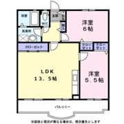 ベルローズ宮崎台の間取り画像