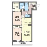 グランパレスKの間取り画像