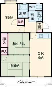 サンピアス豊田(B・V)の間取り画像