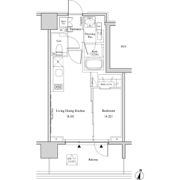 ザ・パークハビオ代々木の間取り画像