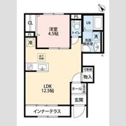 リーブルファイン相模原中央区中央の間取り画像
