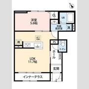 リーブルファイン相模原中央区中央の間取り画像