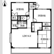 サニーコートカームSの間取り画像