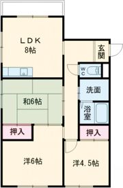 エスポワールの間取り画像