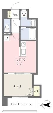Mayfair HONMACHI squareの間取り画像