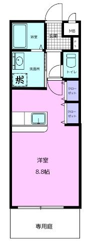 M ディアマンテの間取り画像