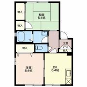 ヴィラ リーリエの間取り画像