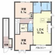 アークエンジェルの間取り画像