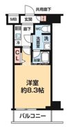 ARCOBALENO KANAMACHIⅡの間取り画像