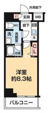 ARCOBALENO KANAMACHIⅡの間取り画像