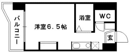 ルフェール熊本通町の間取り画像